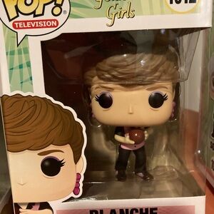 Funko Pop Golden Girls Blanche with Pink and Black Outfit